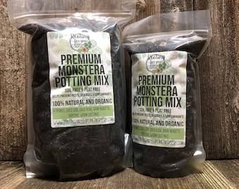 MONSTERA Premium Soil Less Potting Mix Oregon Licensed Nursery - rootingforyouplantnursery.com