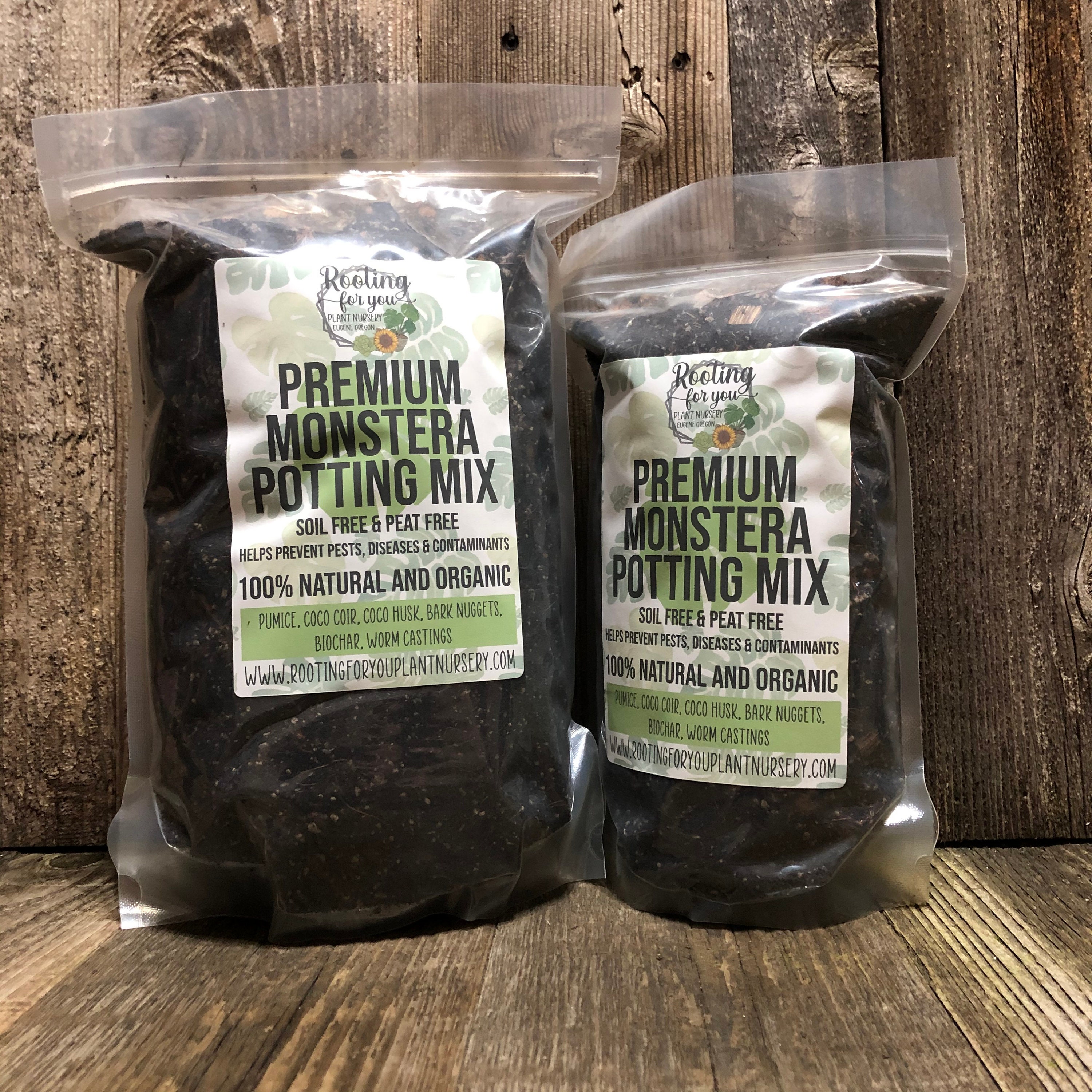 Monstera Premium Soil Less Potting Mix Oregon Licensed Nursery - Etsy