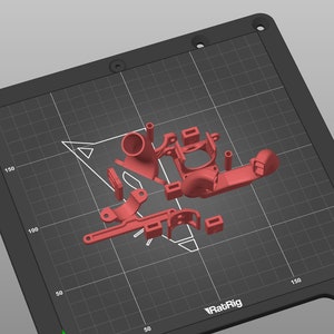 VZBot Printhead CNC Printed Parts (aktuelle BOM)