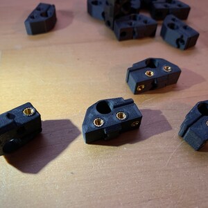 PRUSA MK3s Printing Parts / Upgrade / y Rod Holder with Heatinserts