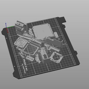 Prusa XL Druckteile / Nextruder Single Tool / PC Blend Carbon