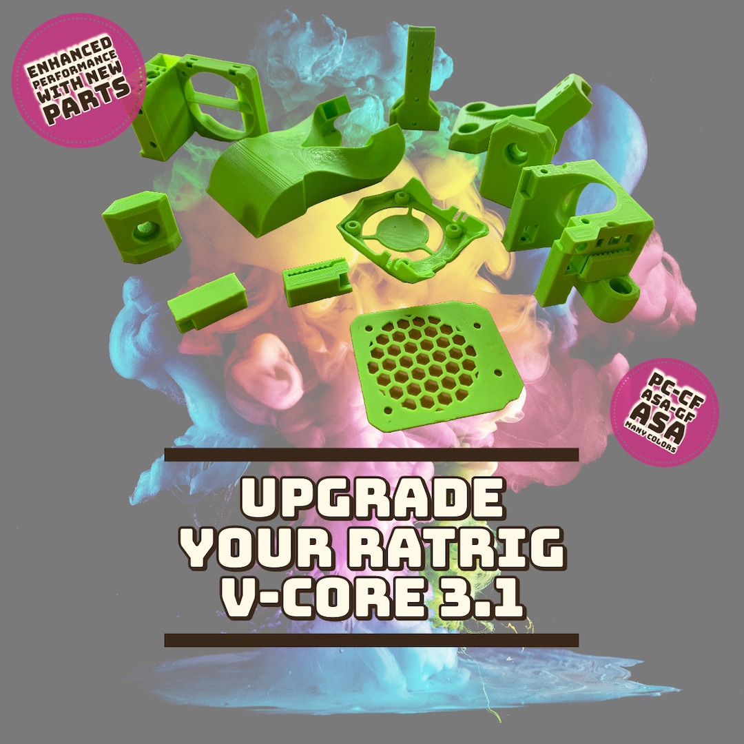 V Core 3 Beta Parts Upgrade Kit v-core Toolhead V1.0 for V-CORE 3.1 High-quality ...