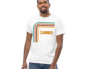 Retro jaren '80 T-shirt jaren '80 Geïnspireerd jaren '80 Nostalgie tshirt Cadeau voor vriend jaren '80 Nostalgie cadeau 100% katoenen t-shirt