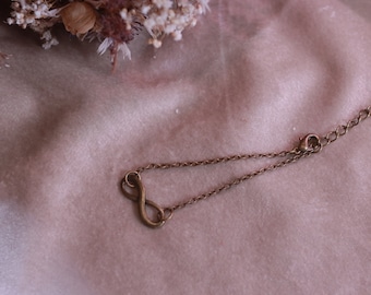 Infinity Bracelet | Antique Bronze | Vintage Vibes