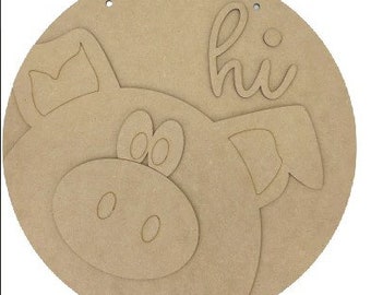 Pig Welcome Hanger