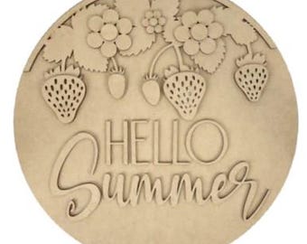 Percha de fresas de Hola Verano