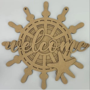 Ship Wheel Hanger