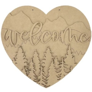 Mountain Welcome Hanger