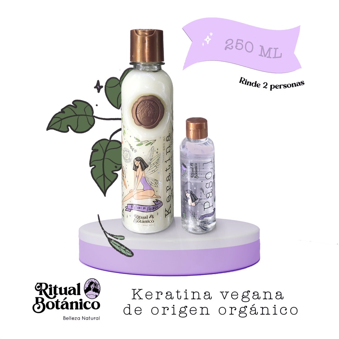 Vegan Keratin of Organic Origin Medium 8.8oz Etsy