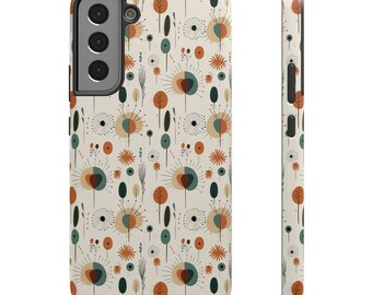 Samsung / Android phone case / Galaxy S22 / Galaxy S22 ultra / Galaxy S21 Ultra / Galaxy S21 Plus / Galaxy S21 / Mid Century design