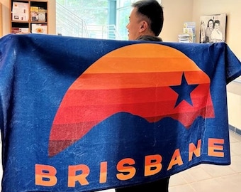 Brisbane 1961 Beach Towel