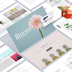 Minimal Powerpoint Presentation Template, Business Proposal, Pitch Deck, Clean Design, Infographic slide