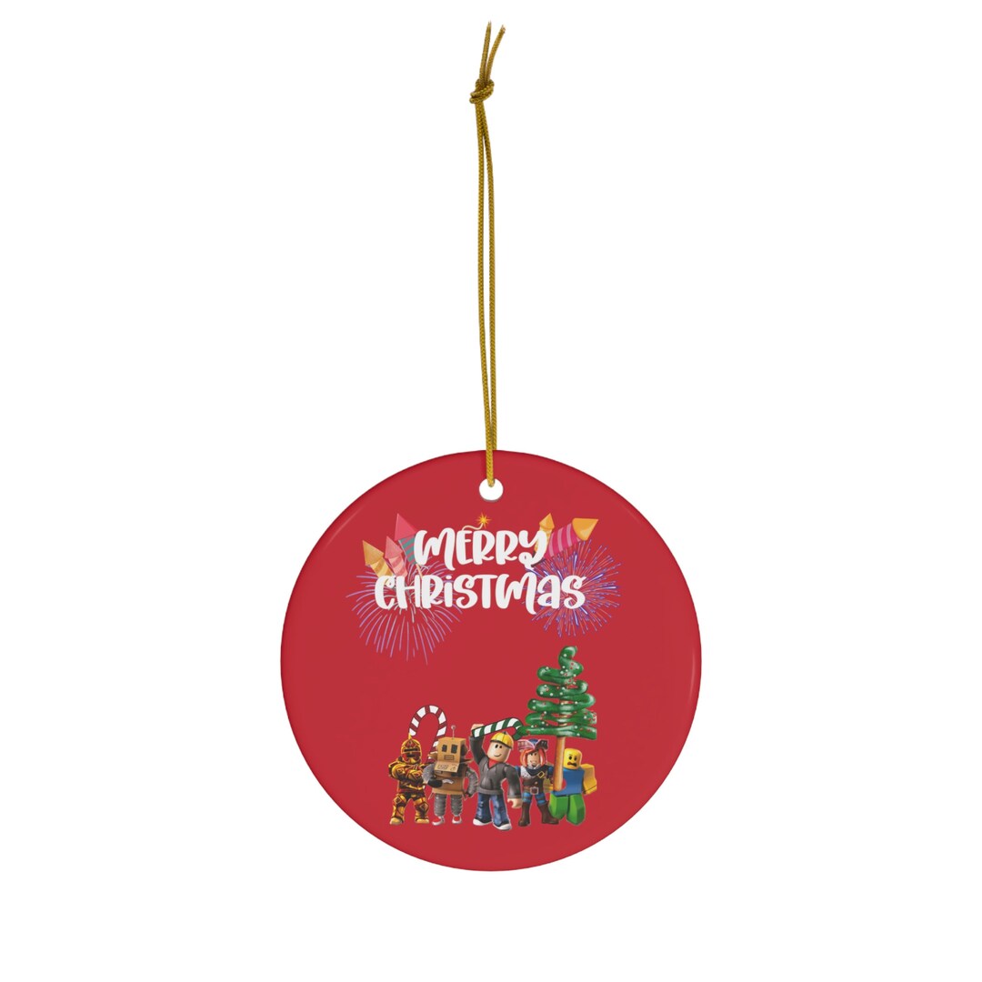 Roblox Holiday Ornament Christmas Roblox Decoration Roblox Etsy Australia