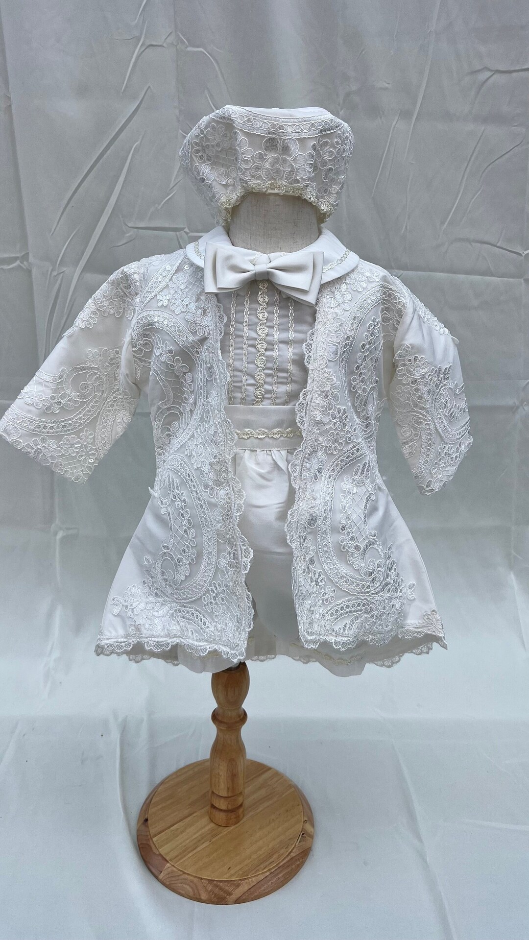 Boy Christening Suit Spanish Suit Prince Suit Pearl Color Etsy