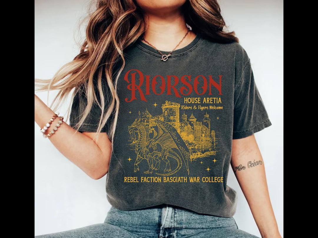 Iron Flame Shirt Xaden Riorson House Tee Fourth Wing Merch - Etsy