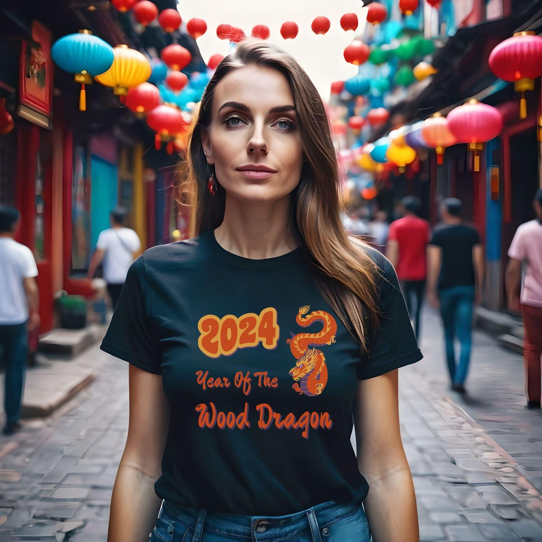 Chinese New Year 2024 Png 2024 Year of the Wood Dragon Png Etsy Australia