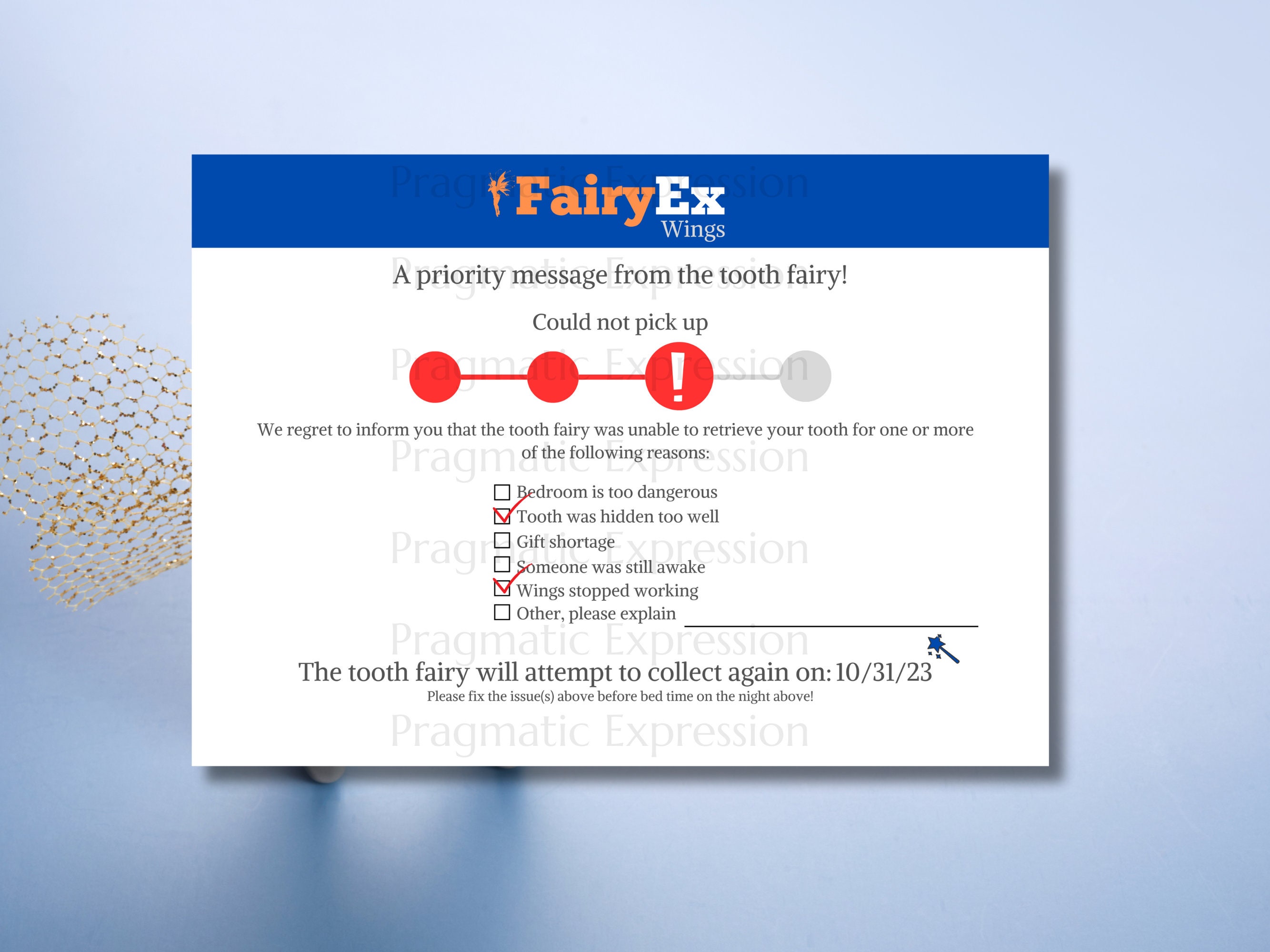 Tooth Fairy Letter, Tooth Fairy Note, Tooth Fairy Printable, Tooth ...