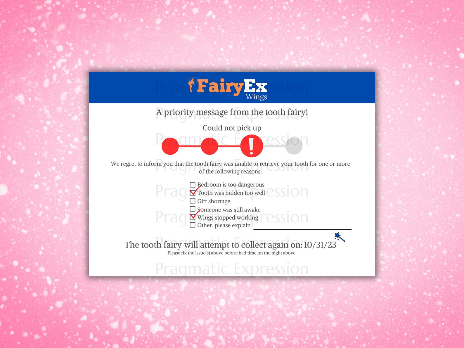 Tooth Fairy Letter, Tooth Fairy Note, Tooth Fairy Printable, Tooth ...