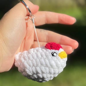 Porte-clés poulet