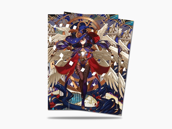 genshin impact card sleeves Yae Miko Sweet Pose Holographic Genshin Impact - Keqing Card
