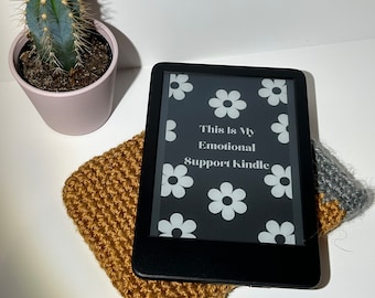 Handmade Crocheted Kindle Sleeve