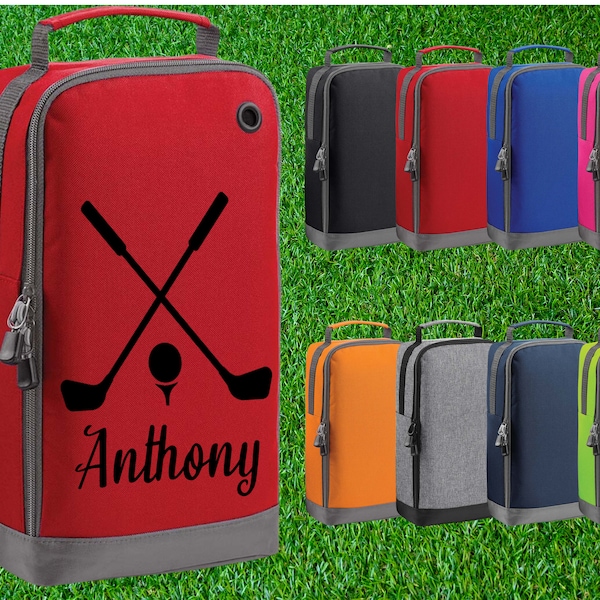 Golf Shoe Bag - Personalised Boot Bag - Essential for Golf Outings - Perfect Gift for Golfers Golf Clubs #