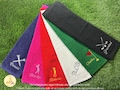 Personalised Golf Towel, Luxurious 550 GSM Ringspun Cotton,  Embroidered Golfing Accessory, Perfect Golf Gift for Golf Lovers product logo