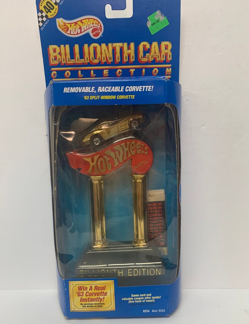 1990-hot-wheels-billionth-car-collection-63-split-window-etsy