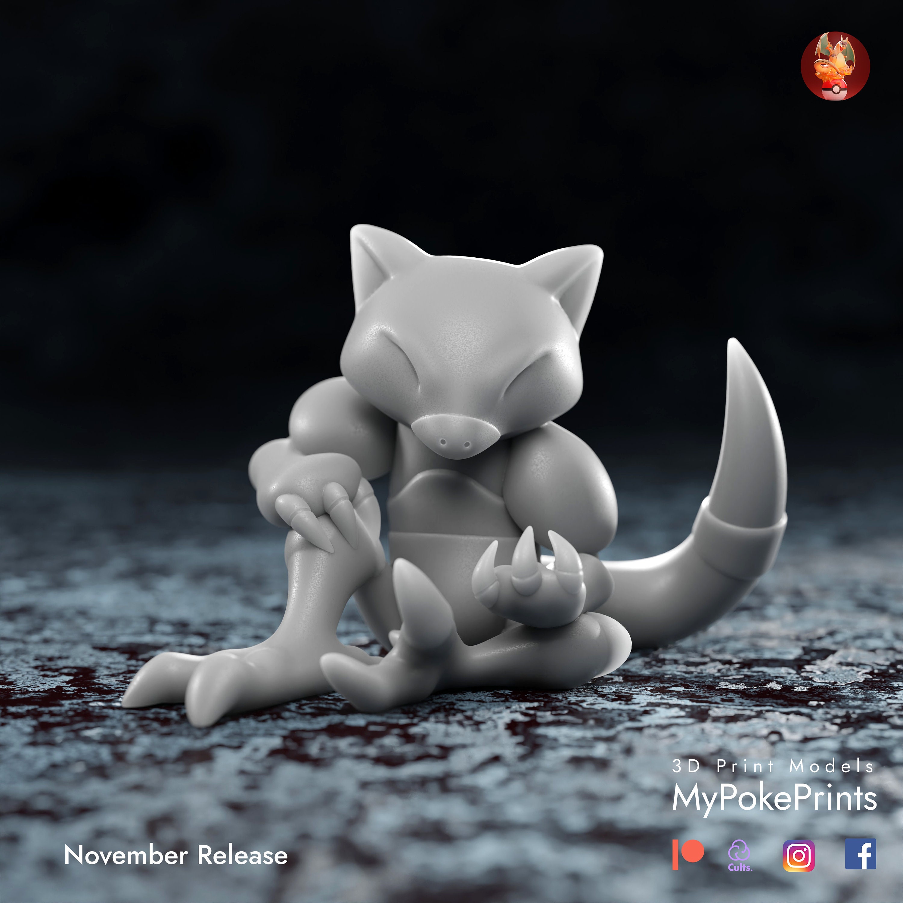 STL file Mewtwo - POKÉMON FIGURINE - POKÉMON UNITE 🐉・Model to download and  3D print・Cults