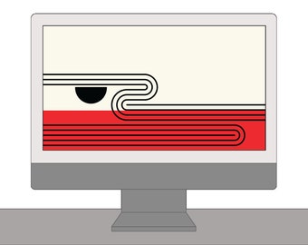 Computer Wallpaper Modern Sunset