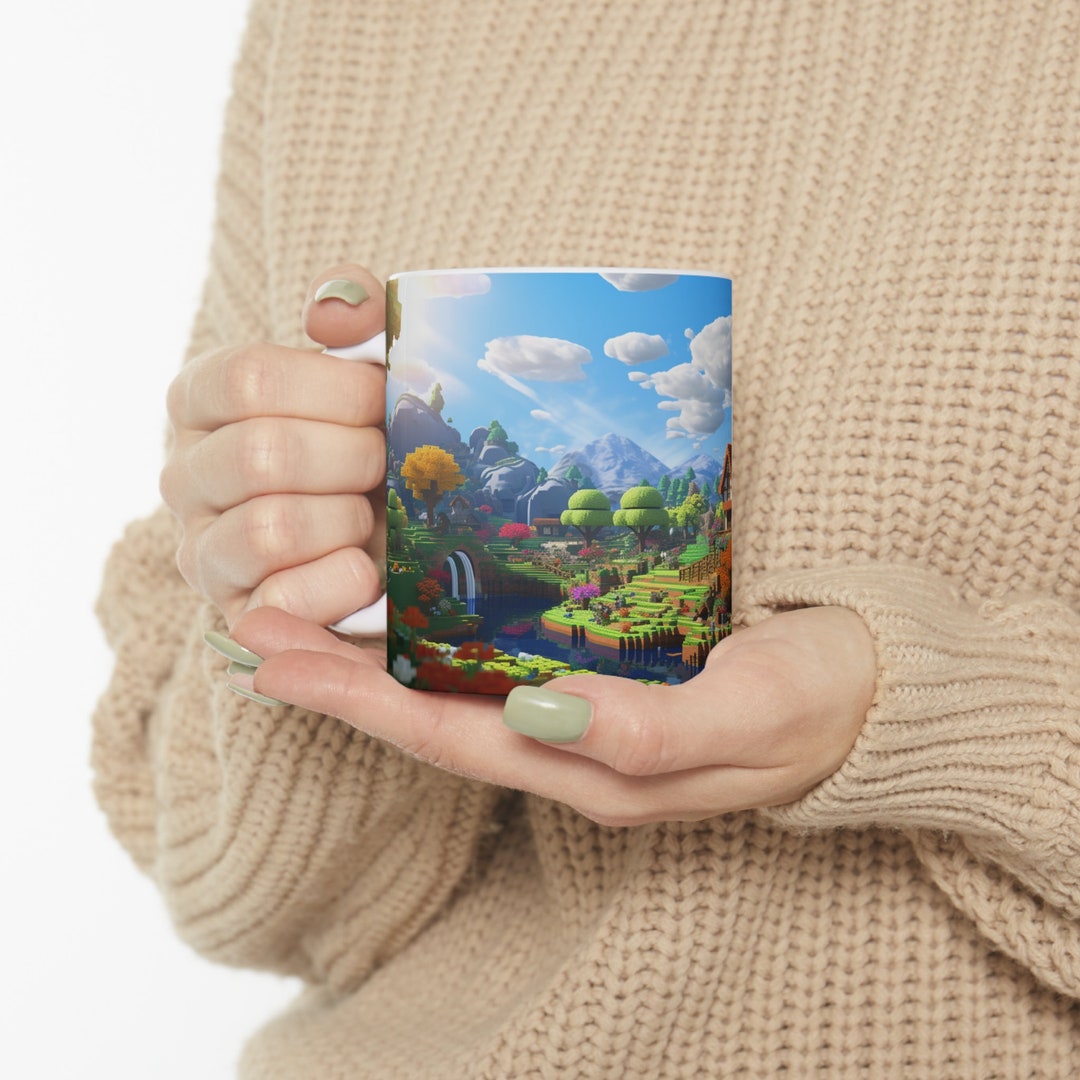 Minecraft Mug Minecraft Mug Minecraft Coffee Mug Gifts for Etsy