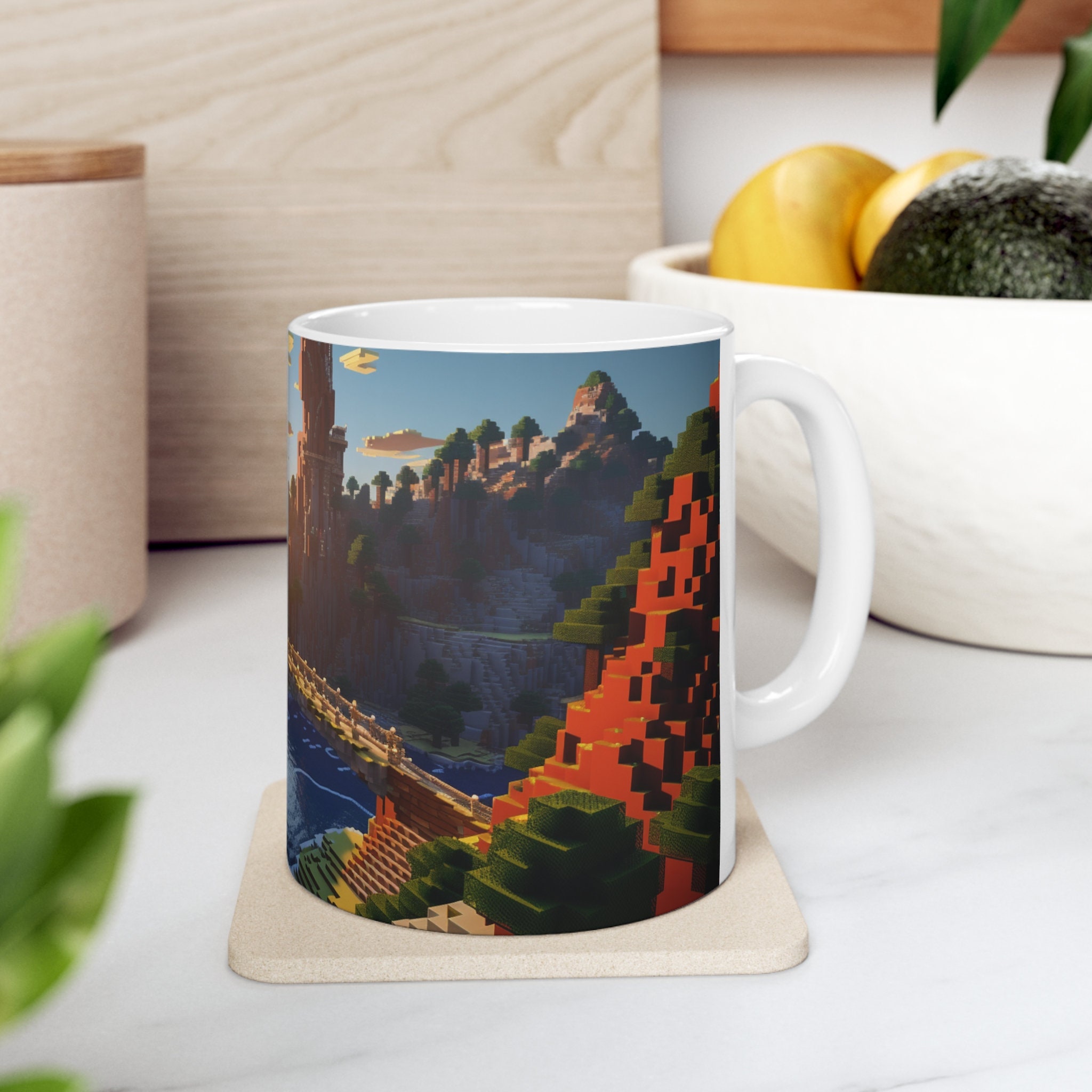 Minecraft Mug Minecraft Mug Minecraft Coffee Mug Gifts for Etsy