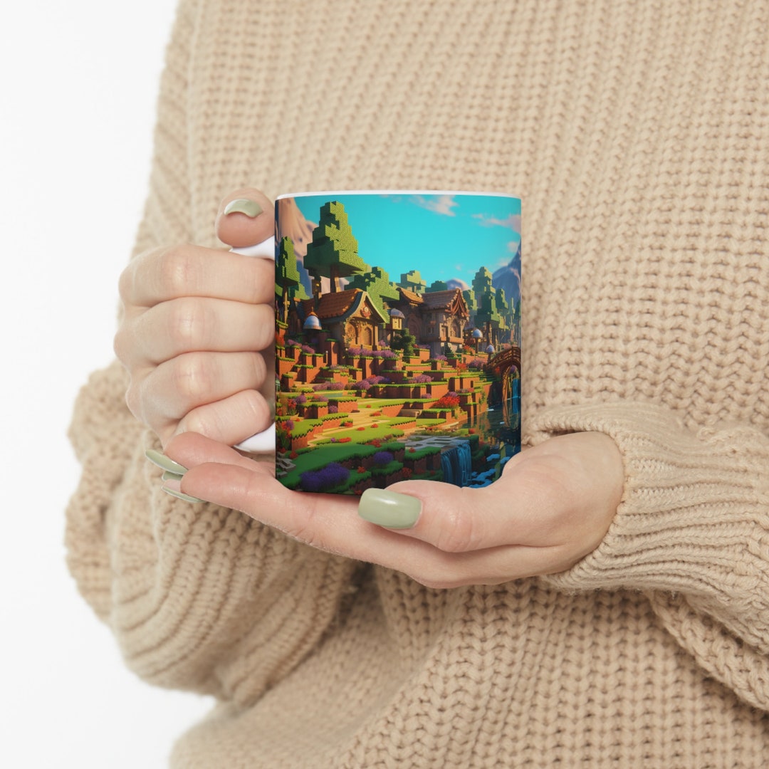 Minecraft Mug Minecraft Mug Minecraft Coffee Mug Gifts for Etsy