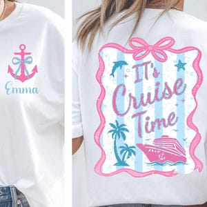 Comfort Colors Custom birthday cruise Shirt, Girls cruise shirt, Cruise squad shirt, It's Cruise Time Shirt, Group cruise shirts, pool party