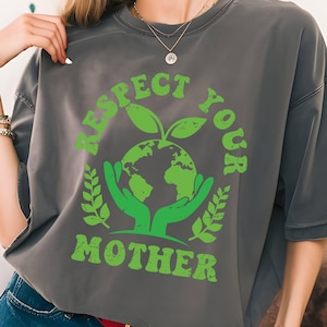 Comfort Colors Mother Earth T-shirt, Earth Day Shirt, trendy clothes, Environment Tee, Activist Shirt, Save The Planet Clothes,ecology shirt