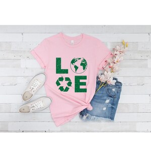 Baby Blue Climate Change Global Warming Statement - Sustainably Made Women's Short Sleeve Tee main image 1