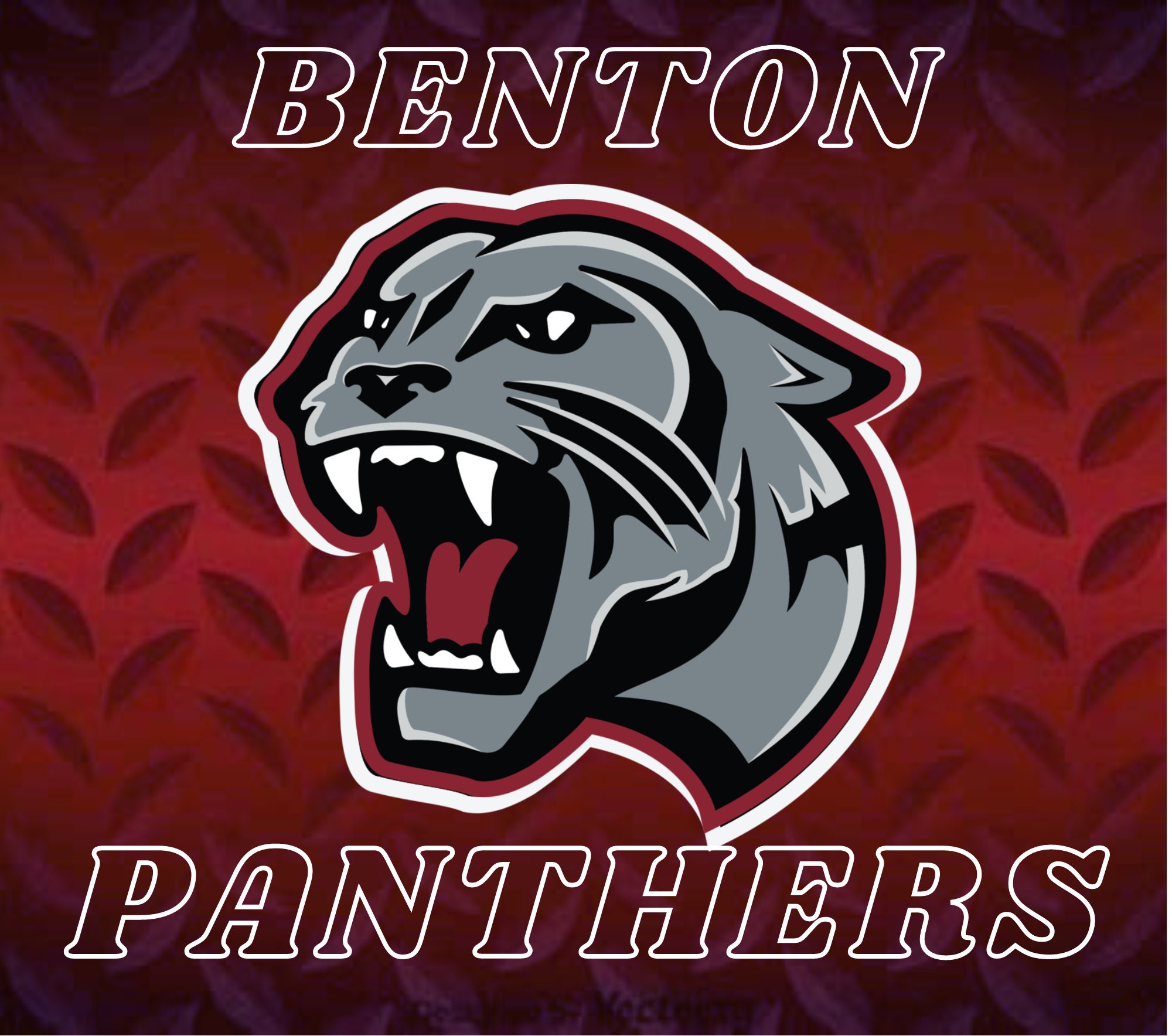 Benton Panthers - Etsy Sweden, image size:2000x1768