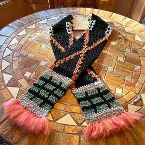 Bakugo Inspired Scarf, My Hero Academia