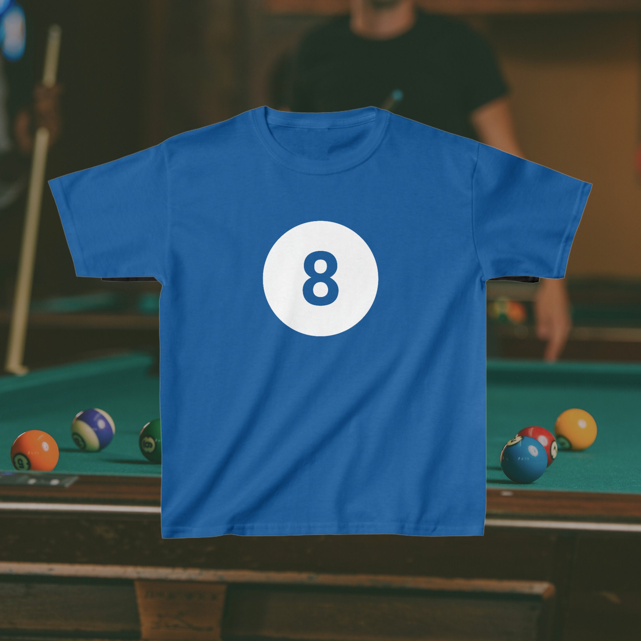 8 Ball Y2K Baby Tee Downtown Girl Pintrest Aesthetic Eight