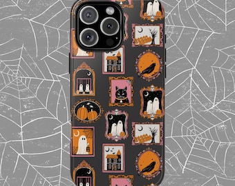 Halloween Phone Case Ghost Phone Case Goth IPhone 17 Pro Case Gothic Witch Phone Case S25 Retro Fall Phone Case Top Trending Accessories