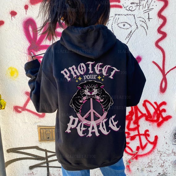 Tattoo Flash Streetwear Apparel Graphic Y2K Hoodie Alt Clothing Emo Aesthetic Oversized Gothic Clothes Mental Health Fuck The Patriarchy