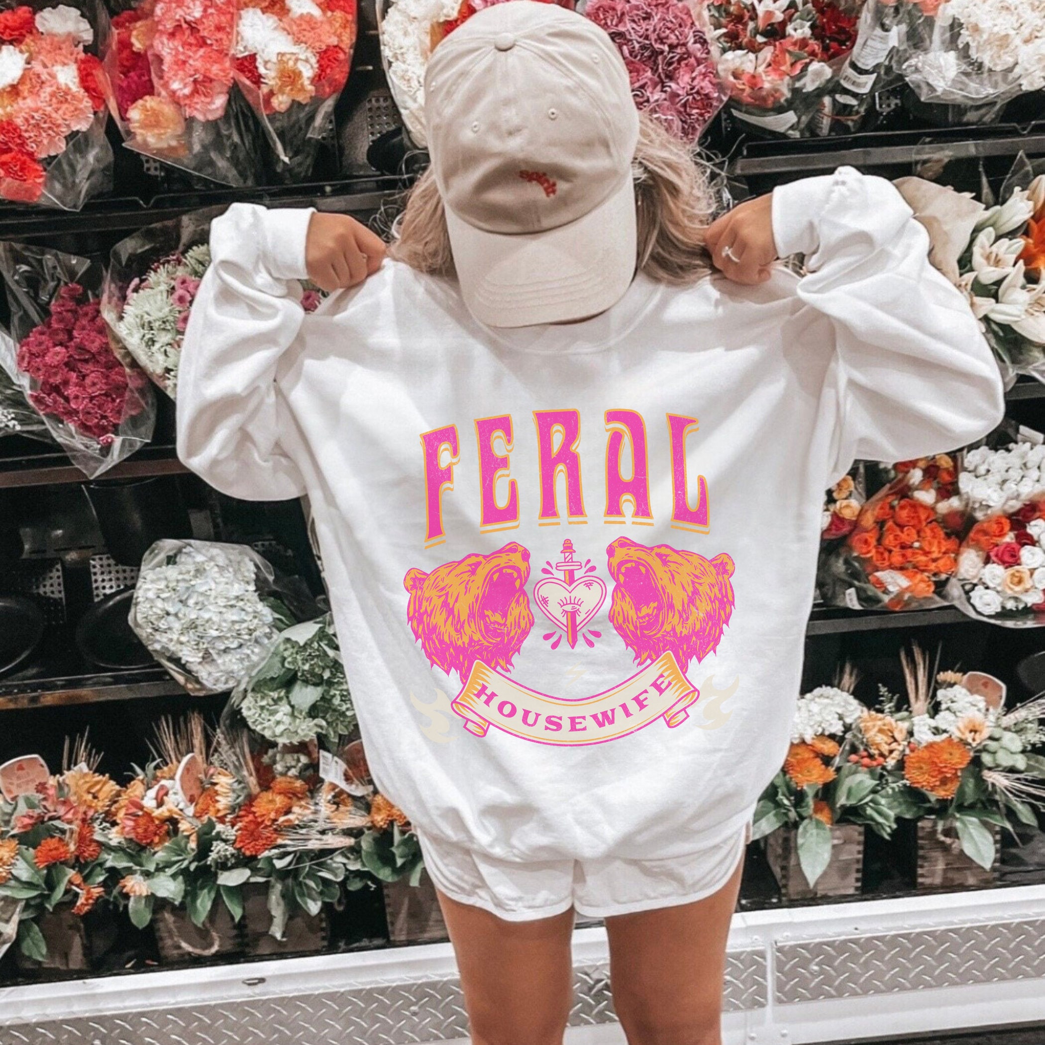 Feral Hoodie Abandoned Wives Golf Club Sweatshirt Funny Golf Shirt