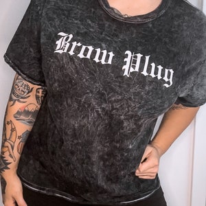 Bouchon sourcils PMU artiste lavage à l'acide t-shirt cosmétique tatoueur Marketing t-shirt maquillage permanent Microblading nano sourcils esthéticienne cireur cadeau