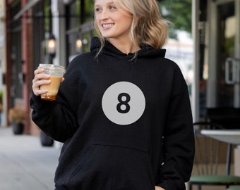 Djo 8-ball Hoodie - Etsy