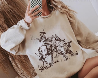 Cowboy Club Western Sweatshirt Roping Rodeo Shirt Tactical Cowboy Like Me Coastal Cowgirl Rodeo Sayings Top Trending Shirts That Go Hard