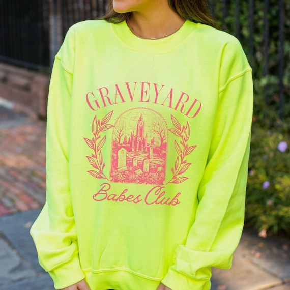 Graveyard Babes Club Sweatshirt Stay Spooky Shirt Spooky Mama Gift Boo Basket Spooky Bitch Era Sweater Elder Emo Mom Mall Goth Alt Clothes