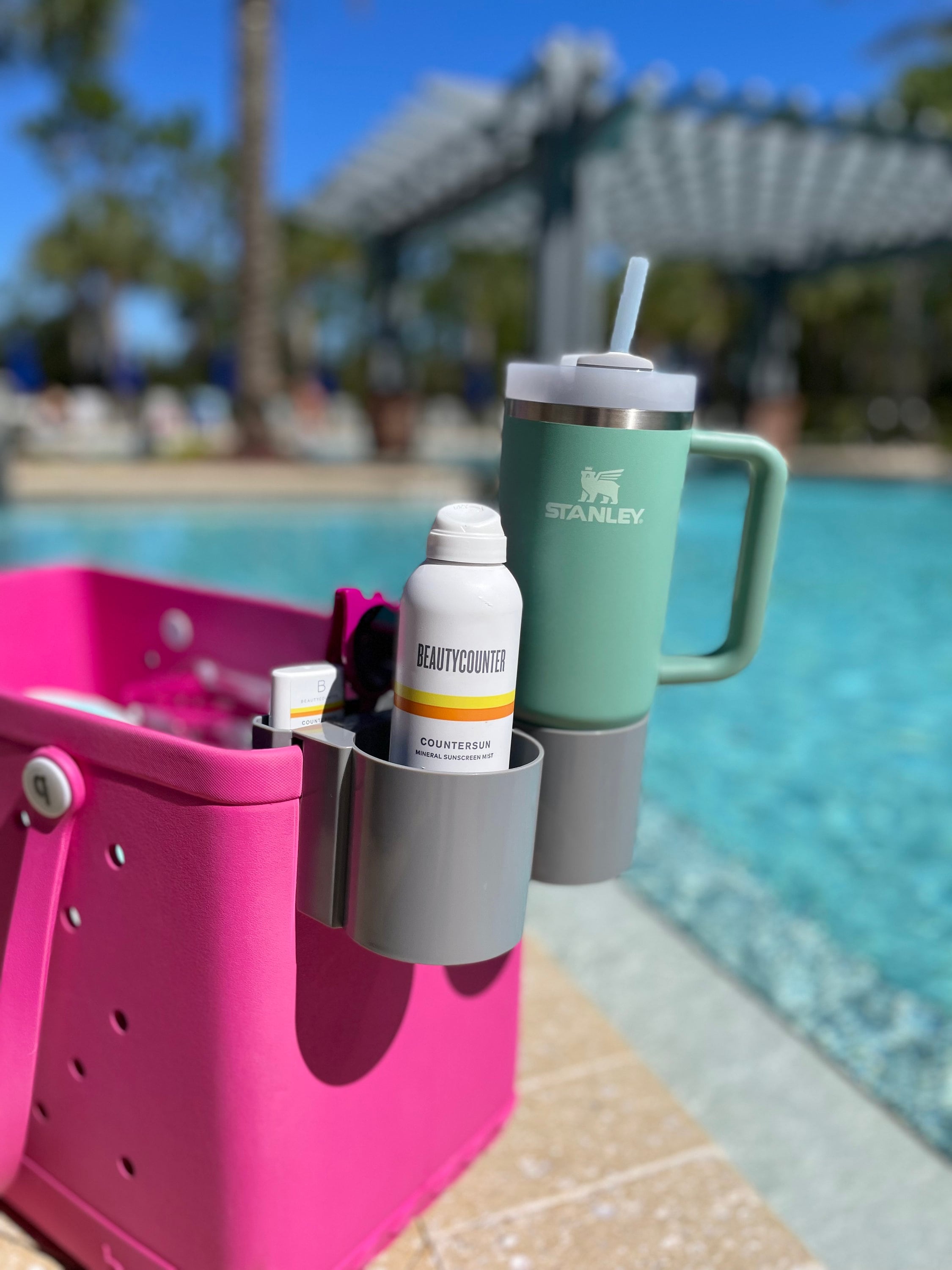 Bogg Bag Porte-gobelet Pour Stanley, Porte-gobelet Pour Bogg Bag 1,2 L, Compatible Avec Tous Les Sacs Bogg/Simply Southern Beach (Noir