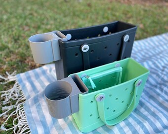 Bogg Bag Getränkehalter Für Stanley-Becher – Verstellbar, 2 Halter + 2 Haken, Kompatibel Mit Bogg Bag & Simply Southern Taschen