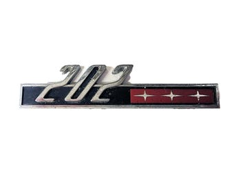 Vintage 1960s Mercury Comet Cyclone 202 Car Emblem