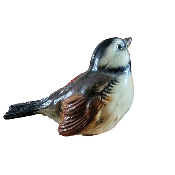 Vintage Goebel CV72 Ceramic Sparrow - A Sweet Songbird from Germany